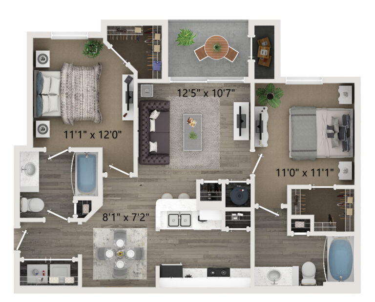 Davenport FL Apartments | Floor Plans | Halston Four Corners