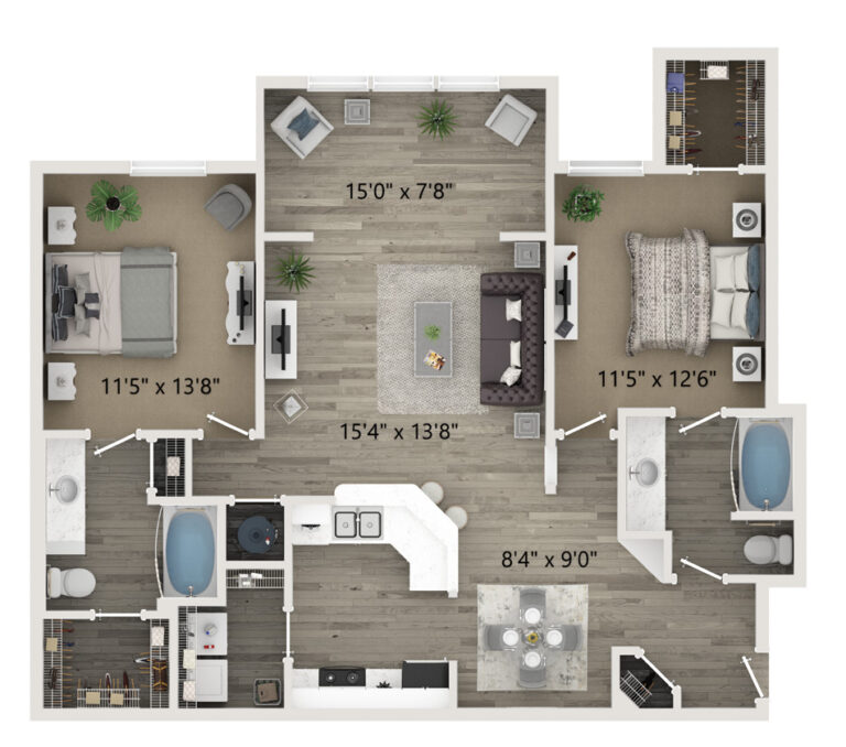 Davenport FL Apartments | Floor Plans | Halston Four Corners